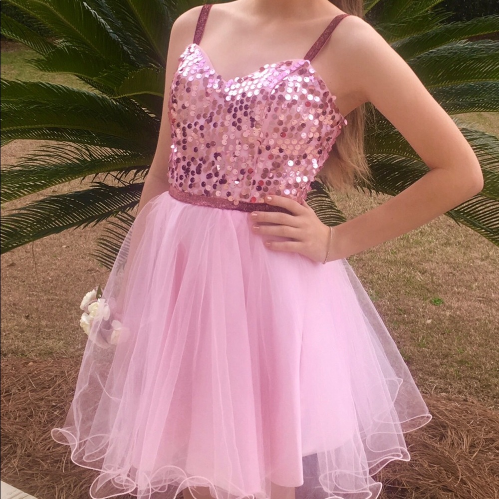 Pink Party Dress